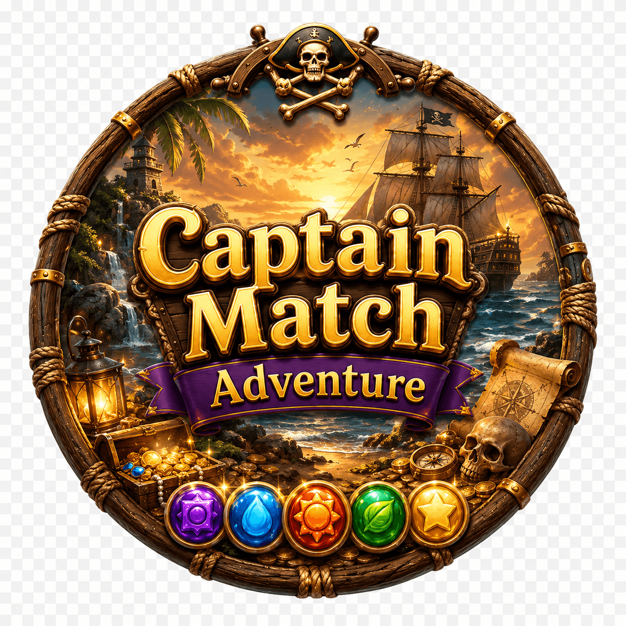 Captain Match Adventure icon