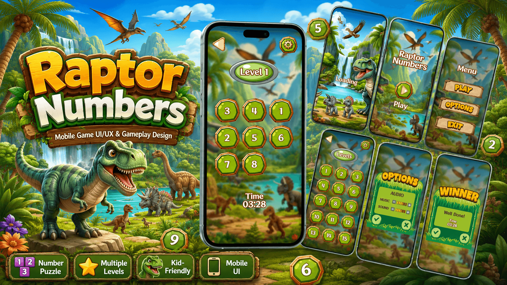 Raptor Numbers cover