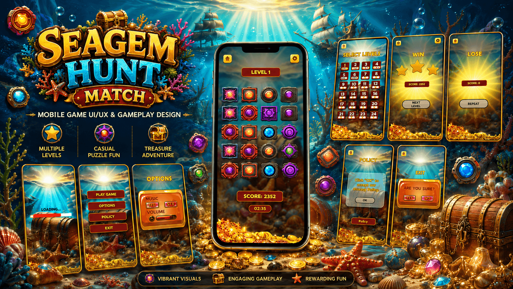 Seagem Hunt cover